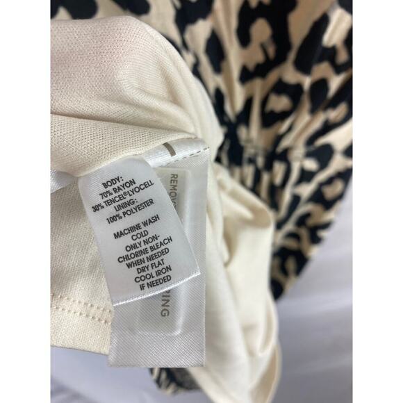 Ann Taylor LOFT Animal Print Sleeveless Dress Size XSP - Picture 4 of 6